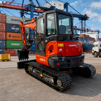 Zuverlässiger Gebrauchter KX057-4 Mini-Bagger 5,7 Tonnen Kompakter Raupenbagger für Landwirtschaft und Bau zum Großhandelspreis