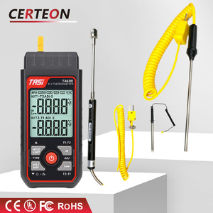 เทอร์โมมิเตอร์ดิจิตอลแบบพกพาความแม่นยำสูง สำหรับงาน HVAC อุตสาหกรรม ใช้แบตเตอรี่ เทอร์โมคัปเปิลชนิด K - Product Image 1