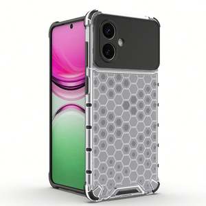 Funda BIBGCASE para S26, Diseño de Panal, Moderna, Elegante, Transparente, Antigolpes, TPU+PC, Diseño Personalizado - Product Image 1