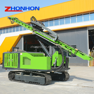 Machine de battage de pieux diesel pour clôtures de sécurité routières, poteaux et pieux de vibrateur pour centrales solaires - Product Image 6
