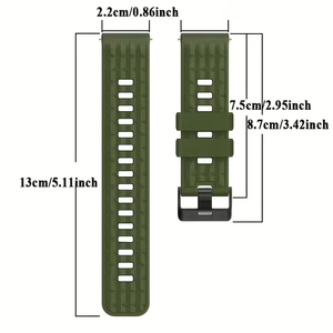 สายนาฬิกาสำหรับนาฬิกาหัวเว่ย GT 6/5/<span class=keywords><strong>4</strong></span>/3/2 โปร 46 มม.นาฬิกา 5 <span class=keywords><strong>4</strong></span> 3 โปร อัลติเมทสายรัดแบบปลดเร็ว 22 มม.สร้อยข้อมือซิลิโคนกีฬา - Product Image 6