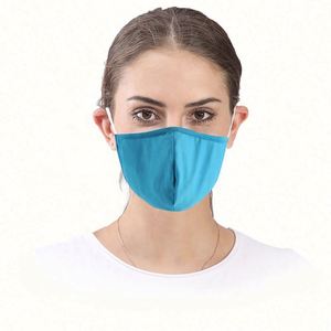 Mascarilla Facial Unisex de Tela con Protección Solar, Negra, de Algodón, Personalizada, Reutilizable y Lavable - Product Image 3