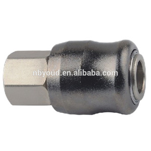 P002E 단일 손 자동 잠금 공압 빠른 커플 링 - Product Image 3