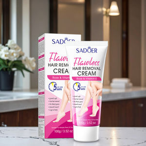 SADOER gül VE saç temizleme kremi vücut toptan hedeflenen koltukaltı bakımı için pürüzsüz VE kusursuz tahriş edici olmayan formülü - Product Image 5