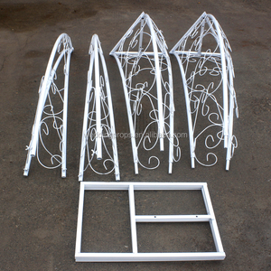 Decorazione di nozze supporto per arco di <span class=keywords><strong>fiori</strong></span> <span class=keywords><strong>fiori</strong></span> arco in metallo supporto per <span class=keywords><strong>fiori</strong></span> per fondale di nozze - Product Image 3
