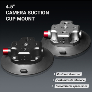 Support de caméra à <span class=keywords><strong>ventouse</strong></span> CNC en métal, <span class=keywords><strong>ventouse</strong></span> à vide robuste pour GoPro - Product Image 3