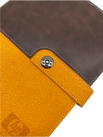 Carnet de notes élégant en cuir PU bicolore pour le travail et l'école Carnet de notes à remplir Carnet de notes d'affaires moderne
