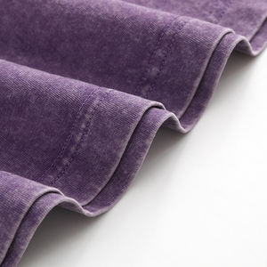 Para EE. UU. Hecho al por mayor 100% algodón Camiseta de verano Tallas grandes Logotipo de impresión digital personalizado Liso Unisex Oversize para hombres 230gsm - Product Image 5