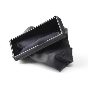 Cubierta de Palanca de Cambios para Toyota Land Cruiser, Material ABS, Estilo Cuero Negro, Repuesto - Product Image 4