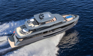 巨大な116フィートの豪華キャビンクルーザー、プレミアムグラスファイバーヨット、快適な水上冒険のためのディーゼル燃料タイプ - Product Image 6