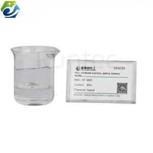 Cosmetic grade Sodium Cocoyl Apple Amino Acids Cocoa Alkaloid Apple Amino Acid Solution AP-300S CAS 68188-38-5