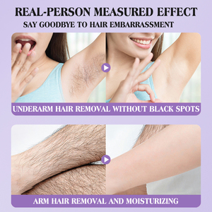 Dear She Crema <span class=keywords><strong>Depilatoria</strong></span> Istantanea per Gambe e Corpo alla Lavanda, 5 Minuti, OEM ODM, per Uomini e Donne - Product Image 6