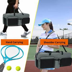 Sac de tennis 6 places avec compartiment ventilé pour chaussures, sac de voyage pour vêtements - Product Image 6