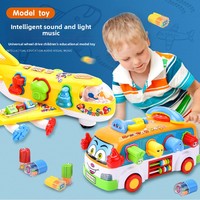Jouets en plastique électriques pour enfants, ensemble de véhicules omnidirectionnels, modèle à quatre roues lumineux, avion pour enfants, camion de pompiers, certifié 3C