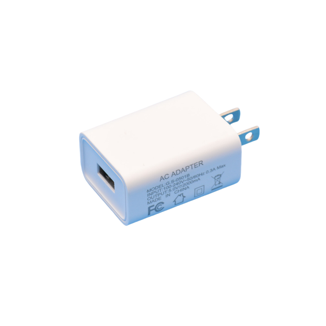 High Quality Cheap US Plug USB Charger 5V2A Charging Universal Flat Portable Mobile Phone Charger