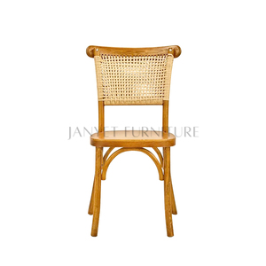 <span class=keywords><strong>Chaises</strong></span> de salle à manger empilables en bois naturel Woeaving pour événements et mariages - Product Image 2