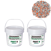 LSY Color Blend Epoxy Flakes 1/4 "Platteville Flocons époxy pour sols décoratifs époxy uréthane polyaspartique