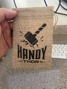 5X7 Inch Jute Trekkoord Geschenkzakken Kleine Bruiloft Gunst Jute Zakken Voor Het Bewaren Van Sieraden Snoepjes En Kleine Geschenken - Product Image 2