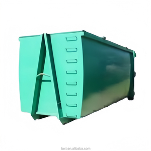 Customisable Mild Steel Waste Bins High Capacity Stackable Hooked Waste Bins Metal Waste Bins