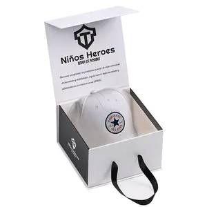 Customize Printed Folding New Era Baseball Hat Packaging Gift Box For Caps