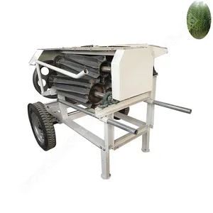Pemrosesan batang pisang untuk ekstraksi serat rami mesin pengupas rami panjang