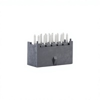 Connecteur hybride alimentation-signal 12+4, boîtier pour équipement industriel, prise d'alimentation et de signal, contact métallique, modèle 87-010-00320-1