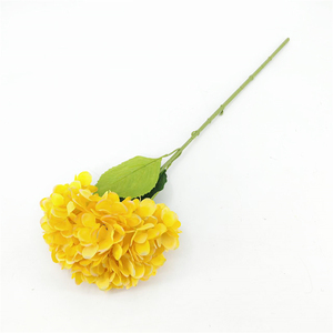 Hot Bán Duy Nhất Thân Cây Tú Cầu Hoa Lụa Nhân Tạo Màu Xanh Đỏ Màu Xanh Lá Cây Giả Tú Cầu Cho Đám Cưới Hoa Sắp Xếp DIY Trang Trí Nội Thất - Product Image 5