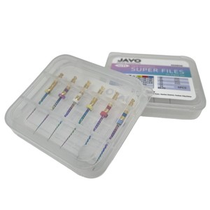 Limas Rotatorias de Ni-Ti JAWO Rainbow, Instrumentos Dentales de Endodoncia para Tratamiento de Conducto Radicular, Múltiples Colores - Product Image 2