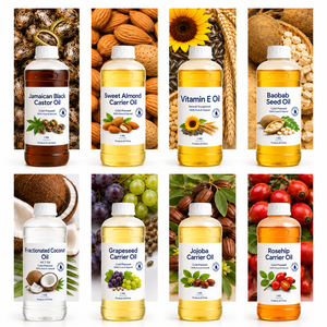 <span class=keywords><strong>Aceite</strong></span> 100% Puro Prensado en Frío Orgánico <span class=keywords><strong>de</strong></span> <span class=keywords><strong>Almendras</strong></span> <span class=keywords><strong>Dulces</strong></span>, Ricino Negro, Jojoba, Argán y Rosa Mosqueta para el Crecimiento del Cabello, <span class=keywords><strong>Pestañas</strong></span> y Cejas, Hidratante - Product Image 5
