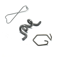 Baut Spiral Coil Bending dengan Ujung Berulir untuk Perakitan Logam Kustom