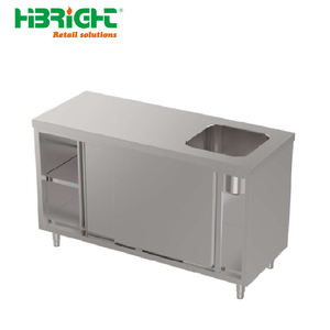 Highbright Durable en acier inoxydable 201 taille personnalisée grande armoire à tiroirs de stockage pour cuisine commerciale - Product Image 3