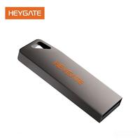 Clé USB Heygate en métal pour voiture 1 Go/2 Go/4 Go/8 Go/16 Go/32 Go/64 Go/128 Go USB 2.0 pour photos, vidéos, musique et fichiers