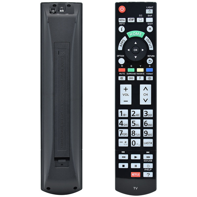 N2QAYB000862 Remote Control for TC-P60ZT60 TC-P65ZT60 TC-P55VT60 TC-P60T60 TC-P65VT60 TC-65AX800U TC-65AX900U LED LCD Smart TV