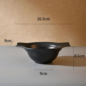 Disque en céramique émaillée de style japonais pour arrangement de fleurs, décoration d'intérieur rétro et plateau à eau d'<span class=keywords><strong>apprentissage</strong></span> pour débutants, <span class=keywords><strong>pot</strong></span> à fleurs - Product Image 6
