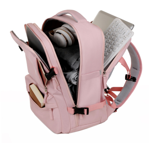Sac à dos de voyage d'affaires chaussures compartiment grande capacité sac à dos d'affaires femmes hommes voyage épaule étudiant sac d'<span class=keywords><strong>ordinateur</strong></span> - Product Image 6