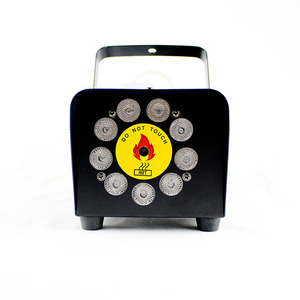 Sunlight Portable Smoke Machine 400W 9 LED <b>Lights</b> <b>Remote</b> <b>Control</b> For Stage Wedding Atmosphere - Product Image 2