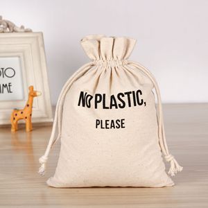 Sacs en toile de coton réutilisables avec cordon de serrage pour la promotion, les cadeaux et l'emballage de bijoux - Product Image 2