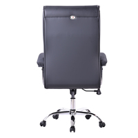 Chaise de bureau ergonomique pivotante réglable en hauteur, style moderne, en cuir, de luxe, pour cadres, vente en gros, directement de l'usine