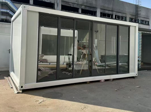 Casa Container Espandibile da 20 Piedi, Tipo Combinato, Prefabbricata, Struttura in Acciaio, Confezione Piatta - Product Image 2