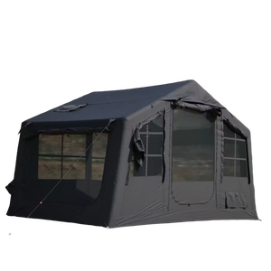 Carpa Inflable de Algodón TC de 8 <span class=keywords><strong>Metros</strong></span> Cuadrados, con Múltiples Ventanas, Transpirable, con Temperatura Constante, Carpa de Lujo para Acampar al Aire Libre - Product Image 1