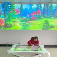 Table de peinture de projecteur de jouet éducatif d'enfants avec la fonction de trace et de dessin AI dessin mur interactif jeu de Projection de mur