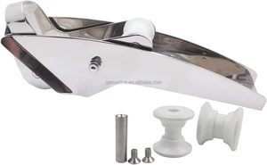 Rouleau d'<span class=keywords><strong>ancre</strong></span> de proue pivotant en acier inoxydable pour bateau, double rouleau d'<span class=keywords><strong>ancre</strong></span> de proue avec broches à dégagement rapide articulées - Product Image 3