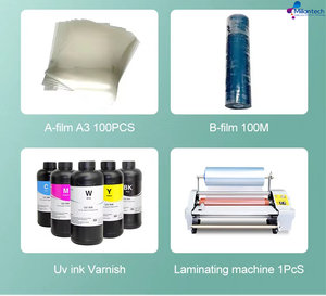 <strong>UV</strong> DTF <strong>Printer</strong> for Phone case Pen Acrylic Leather Wood Glass Bottle Sticker Multi Color Inkjet <strong>Printers</strong> <strong>A3</strong> A4 <strong>UV</strong> <strong>Printer</strong> Machine - Product Image 4