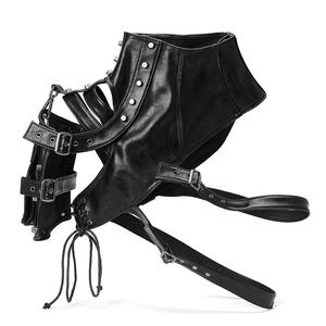 مخصص القوطية حقيبة صدر للرجال الذراع حقيبة فاسق بو الجلود السيدات هالوين المرحلة الأداء درع اكسسوارات تأثيري حقيبة برشام تزيين - Product Image 2