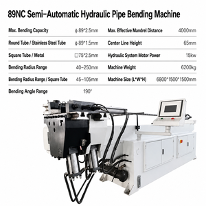 Machine à cintrer les tuyaux haute précision 89 NC à haute efficacité pour échelles de jardin - Product Image 2