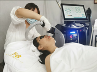 Máquina Profesional de Depilación Láser de Diodo de 808nm, Depilación Permanente e Indolora con Enfriamiento por Hielo para Salón, con Cepillo de Limpieza Facial