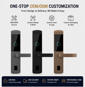 Cerradura Inteligente para Puerta de Hotel con Huella Dactilar y Teclado, Alta Seguridad, Aplicación Tuya, Sistema de Gestión Inteligente - Product Image 2