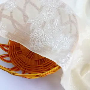 Tela de Chifón Ligera 100% Poliéster, Resistente a la Contracción, Colorida, Teñida con Diseño de Girasoles, para Cortinas, Prendas y Niñas, Directo de Fábrica - Product Image 2