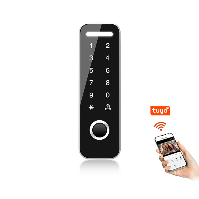 Biometric Access Control System Professional 3-in-1 Security Solution Cloud Management Touch Screen Two-Way Audio APP Waterproof