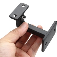 Supports pivotants réglables Étagère carrée en acier et métal robuste Main courante d'escalier Supports de main courante d'escalier pour escalier